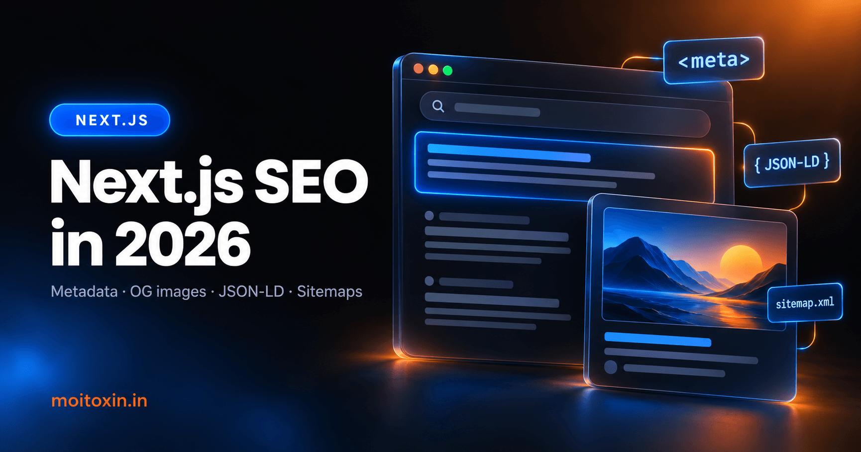 Next.js SEO in 2026: Metadata, Dynamic OG Images, JSON-LD and Sitemaps
