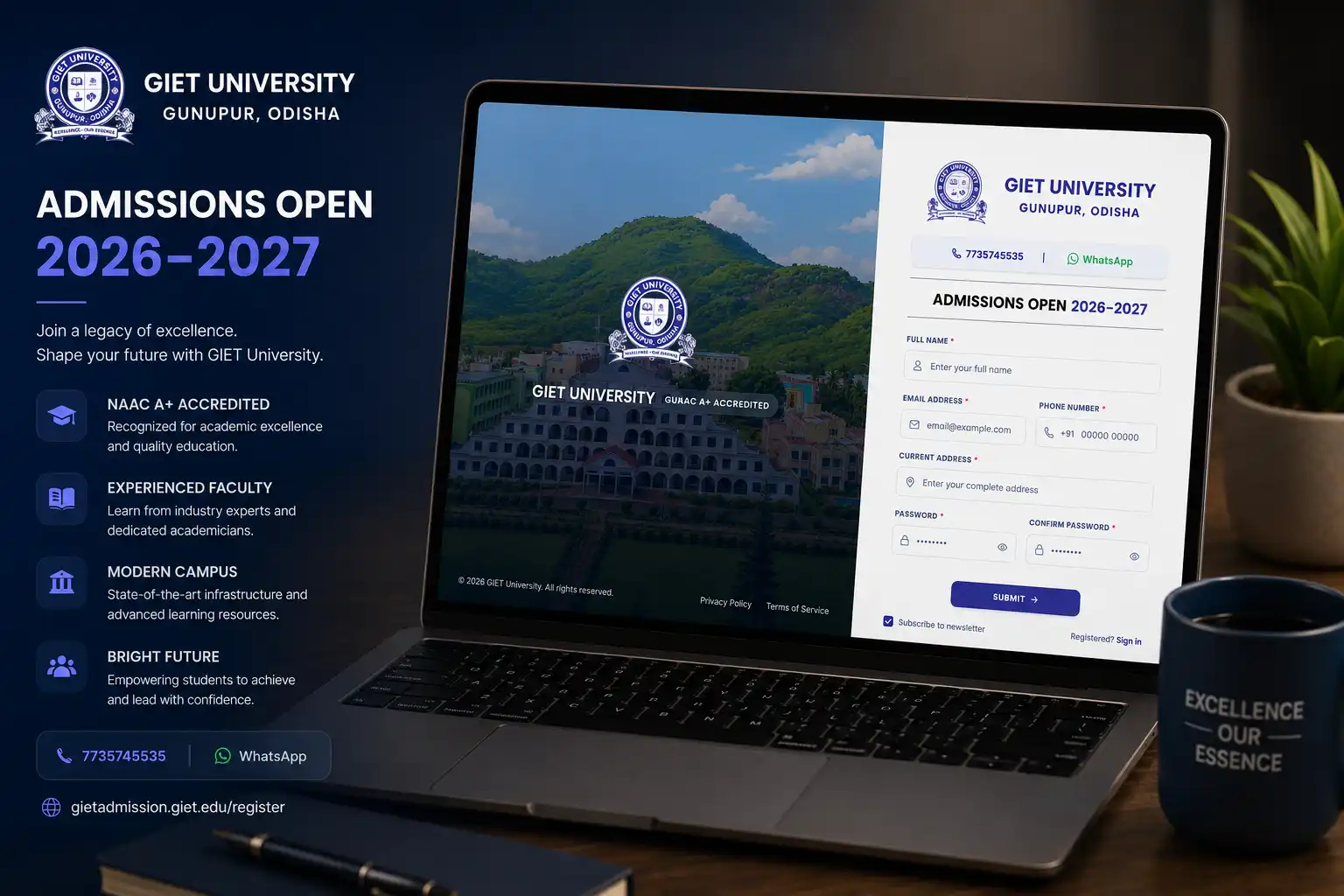GIET Admission Portal